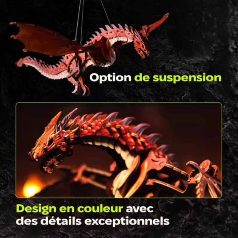 Ugears Dragon Tempête de Feu (Firestorm Dragon)