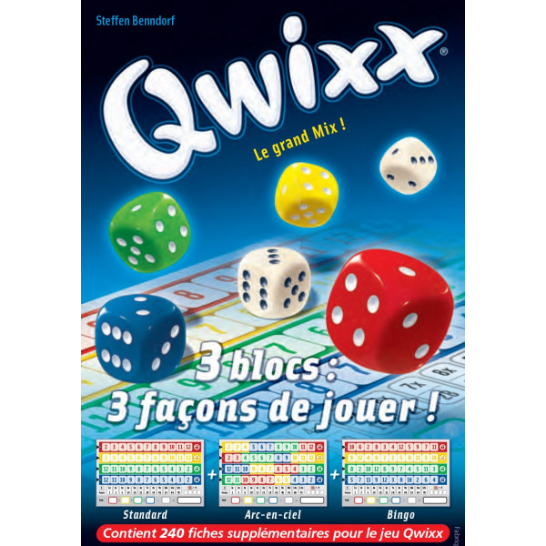 Qwixx - Carnets de Scores