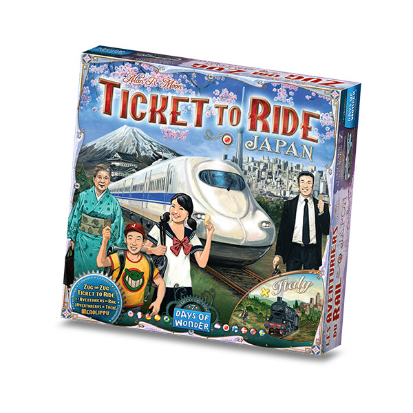 Les Aventuriers du Rail extension 7 Italie & Japon