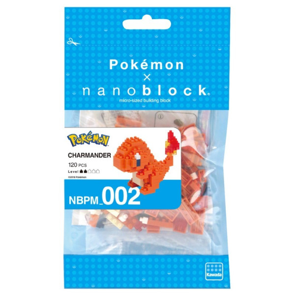 Nanoblock NBPM-002 Pokemon Salameche Charmander Glumanda