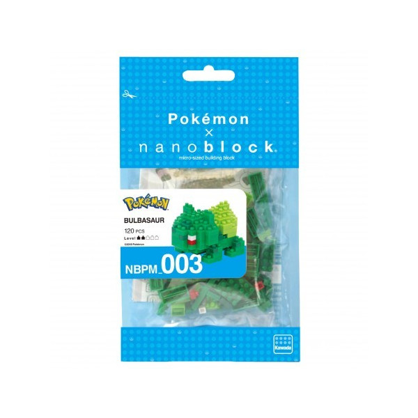Nanoblock NBPM-003 Pokemon Bulbizarre Bulbasaur Bisasam