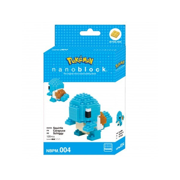 Nanoblock NBPM-004 Pokemon Carapuce Squirtle Schiggy