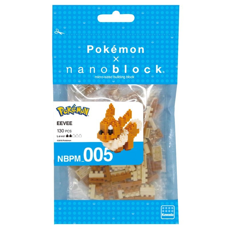 Nanoblock NBPM-005 Pokemon Evoli Eevee