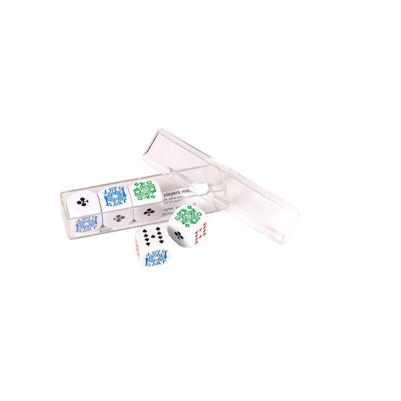 Dés Poker Boîte 5