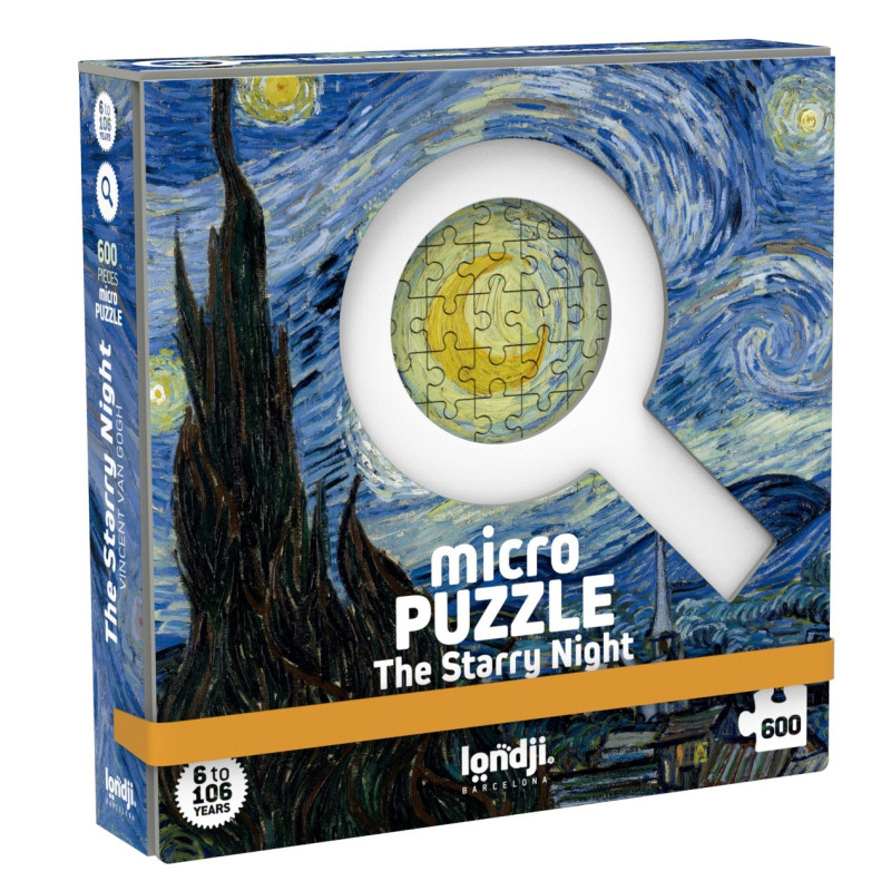 MicroPuzzle Londji Starry Night - 600 pièces