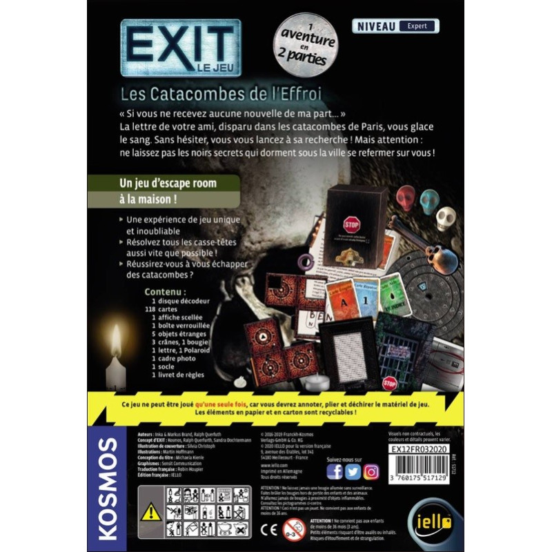 EXIT: Les Catacombes de l'Effroi