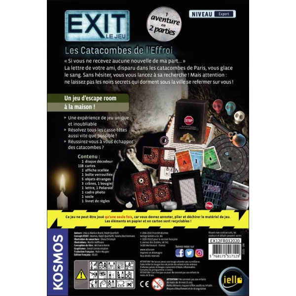EXIT: Les Catacombes de l'Effroi