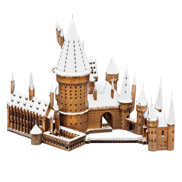 Metal Earth ICONX Harry Potter Poudlard dans la neige (Hogwarts in Snow)