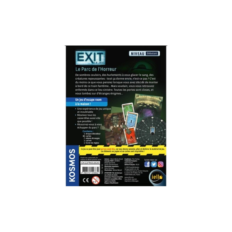 EXIT: Le Parc de l'Horreur