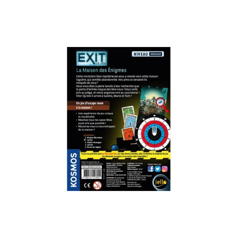 EXIT: La Maison des Énigmes