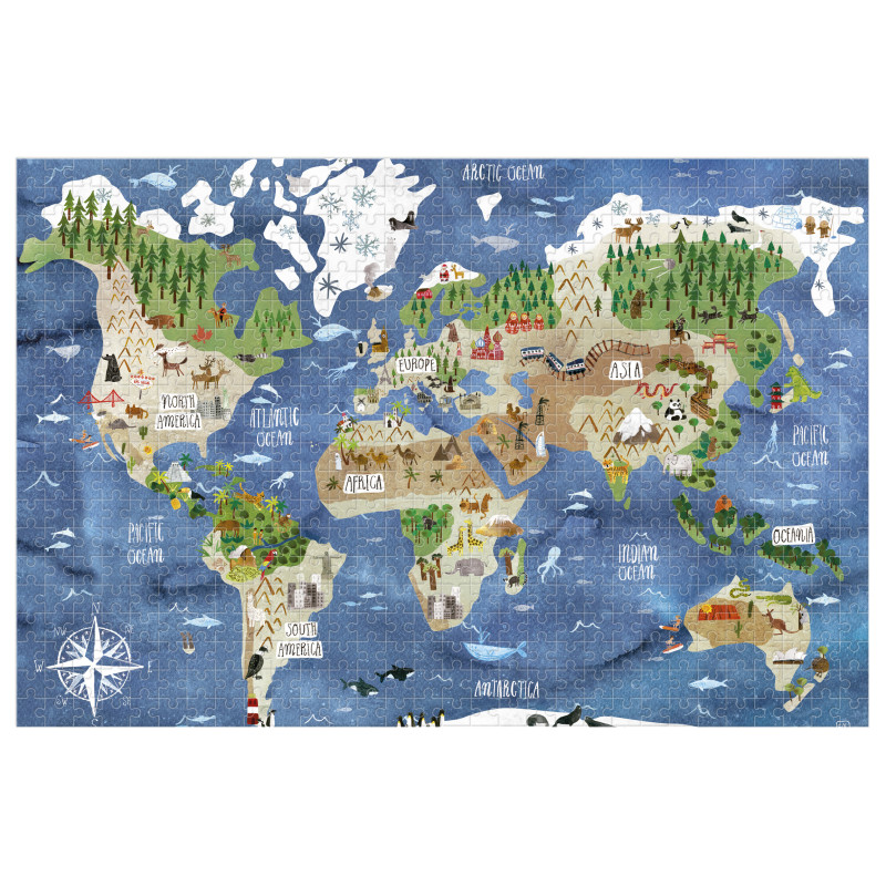 MicroPuzzle Londji Discover The World - 600 pièces